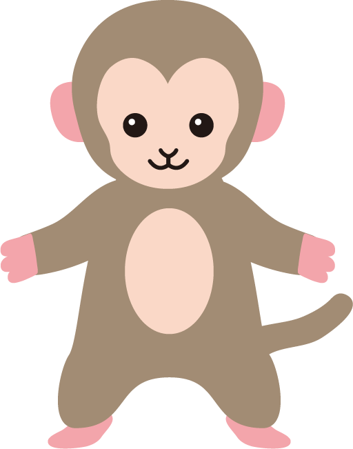 イメージキャラクター：猿